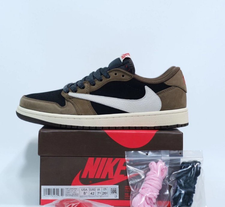 Air Jordan 1 Retro Low Og Sp Travis Scott Mocha