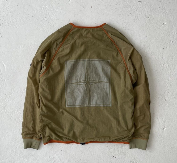 Stone Island Terra Reversible Sweatshirt Jacket