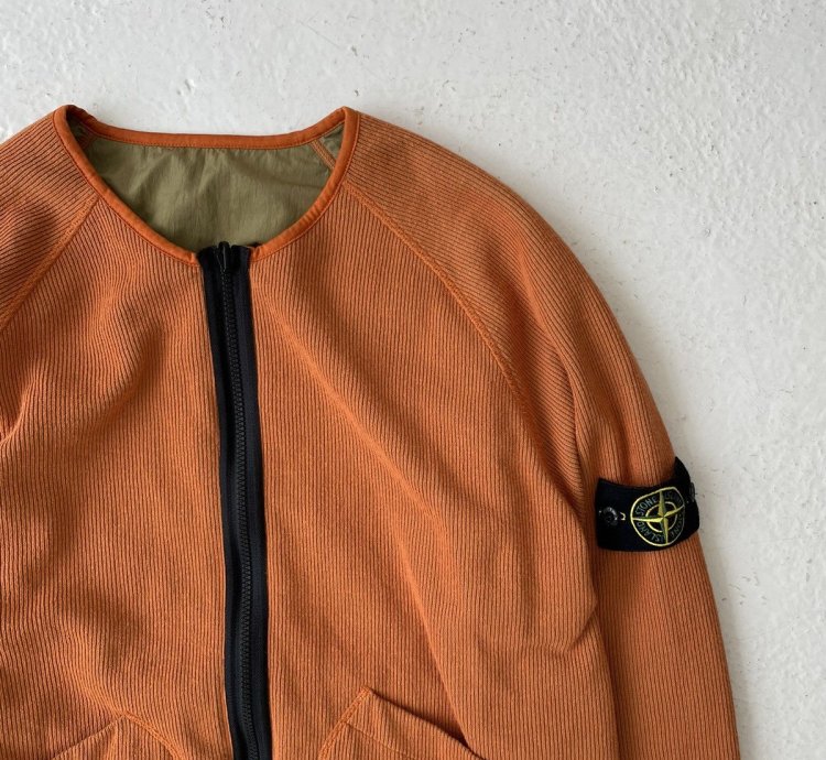 Stone Island Terra Reversible Sweatshirt Jacket