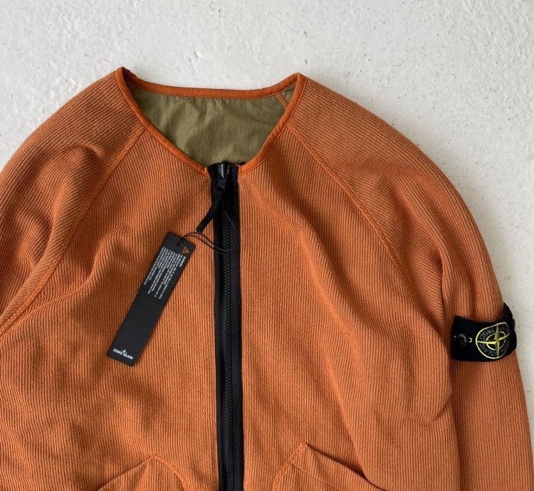 Stone Island Terra Reversible Sweatshirt Jacket