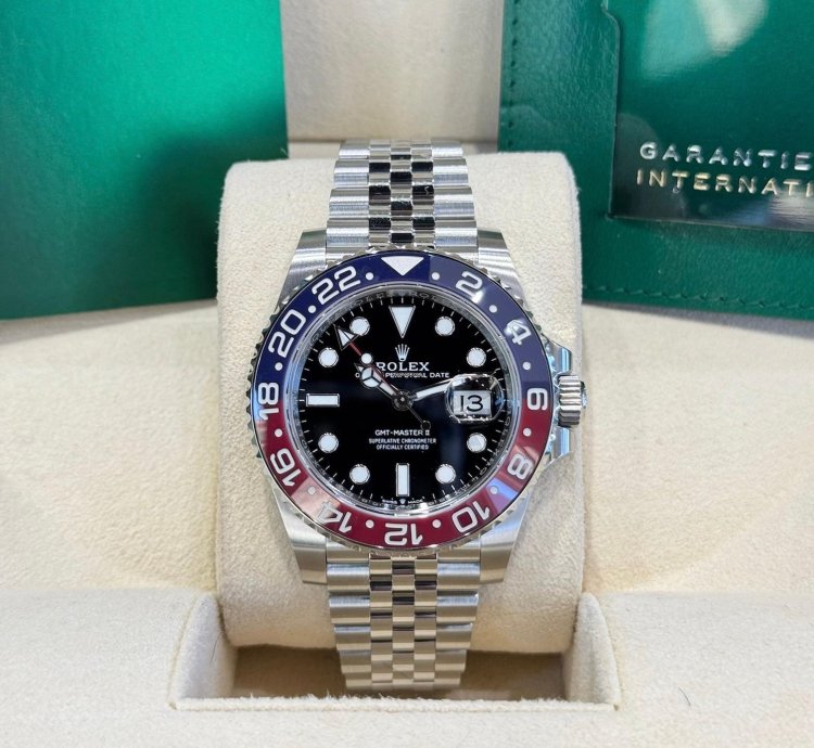 Rolex Gmt-master Ii Pepsi Stainless Steel Jubilee 2024