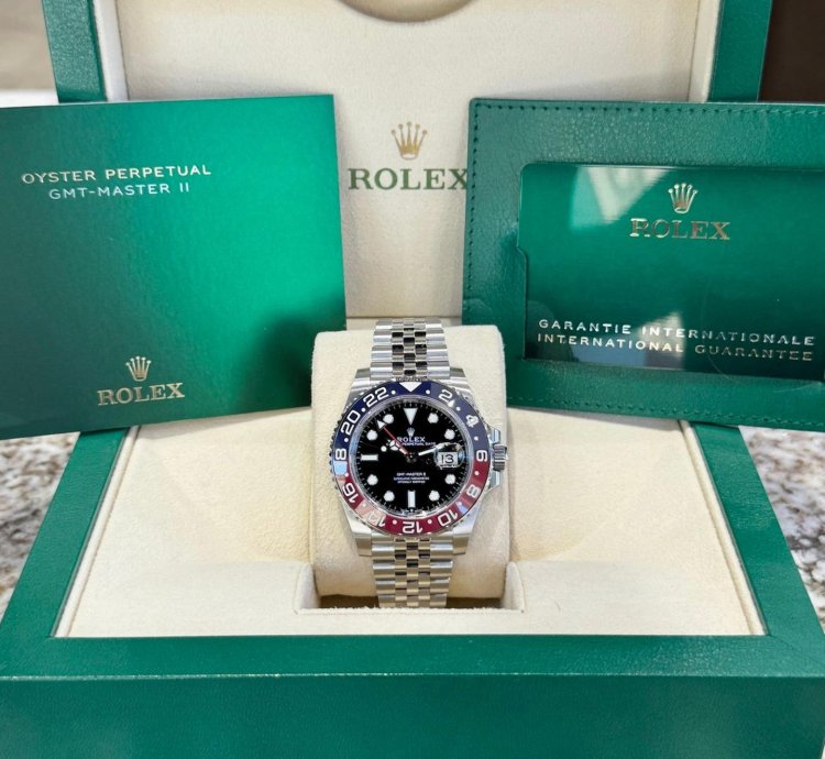 Rolex Gmt-master Ii Pepsi Stainless Steel Jubilee 2024
