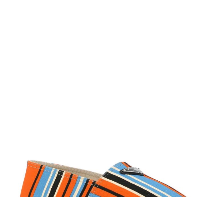 Printed Canvas Espadrilles