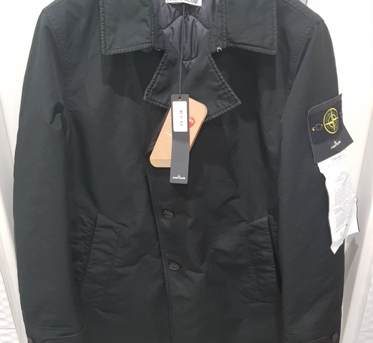 Stone Island Trench Coat David-tc With Primaloft