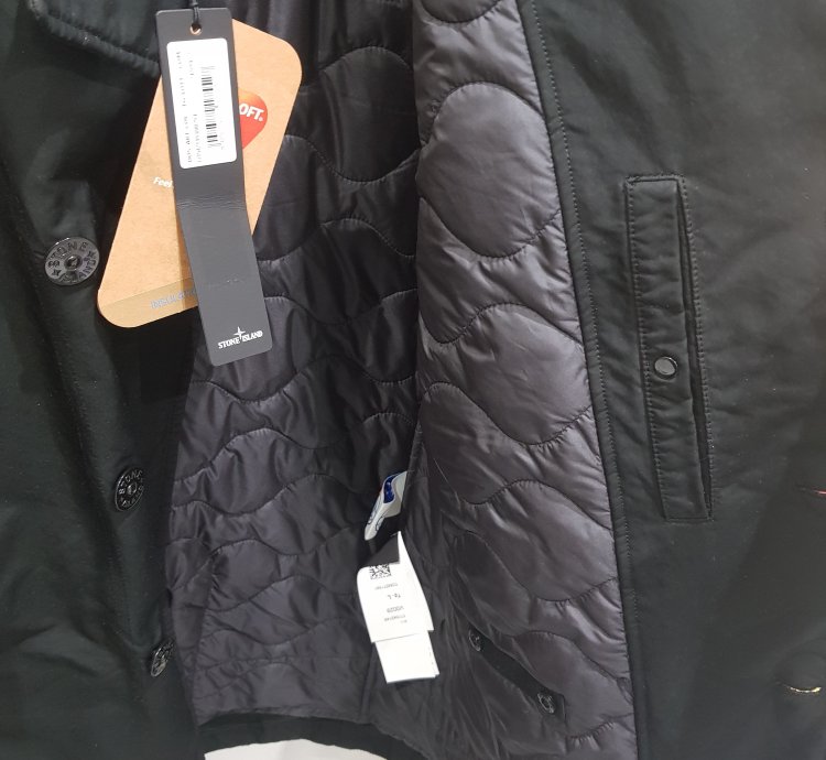 Stone Island Trench Coat David-tc With Primaloft