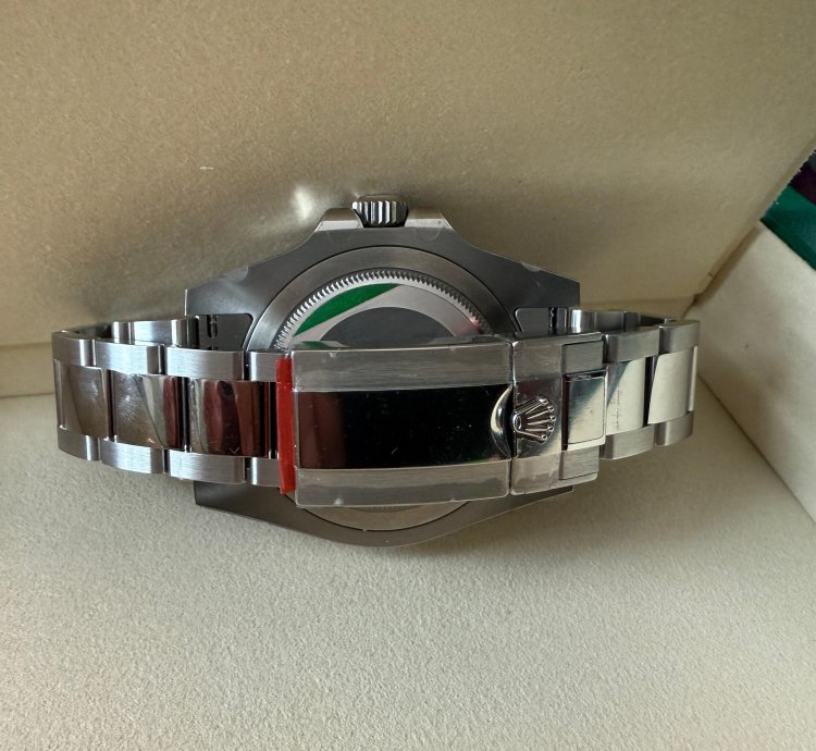 Rolex Gmt-master Ii Rare Sprite Lefty Legend Full Set Stickered New Box
