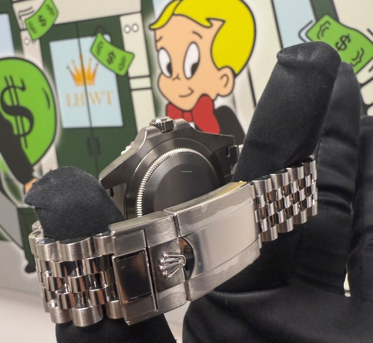 Rolex Gmt-master Ii Rare Stickered Pepsi Jubilee