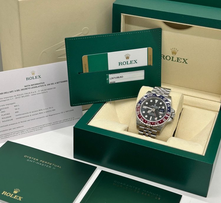 Rolex Gmt-master Ii Ref 126710blro - Full Stickers - Year 2019
