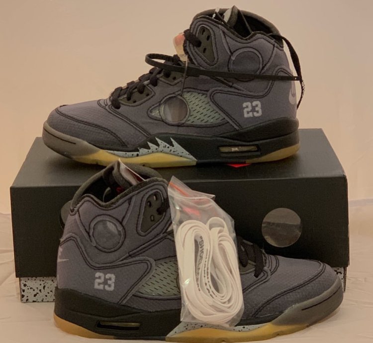 Air Jordan 5 Retro Off-white Muslin