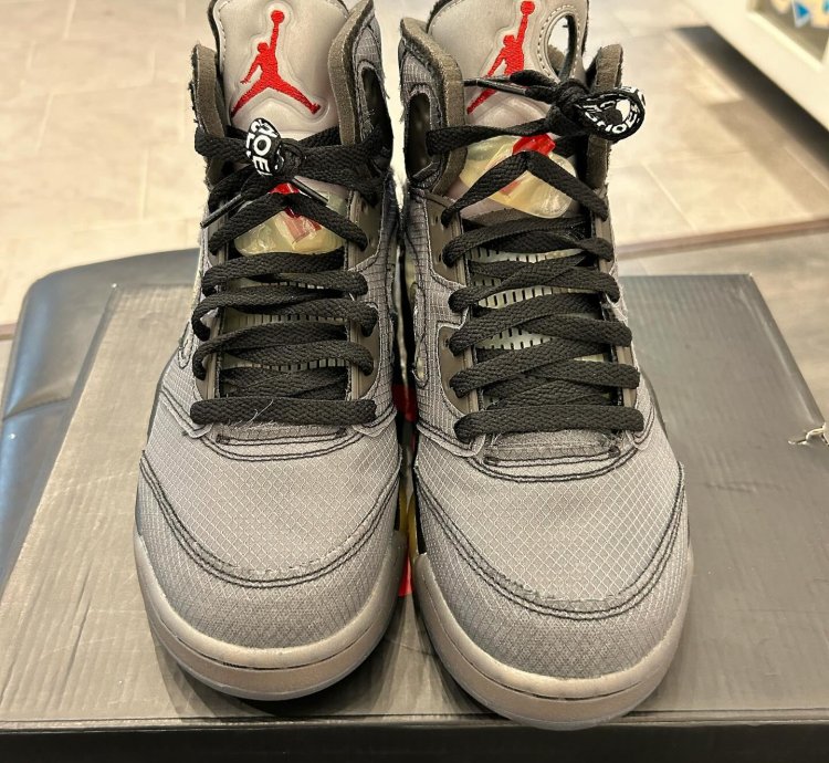 Air Jordan 5 Retro Off-white Muslin
