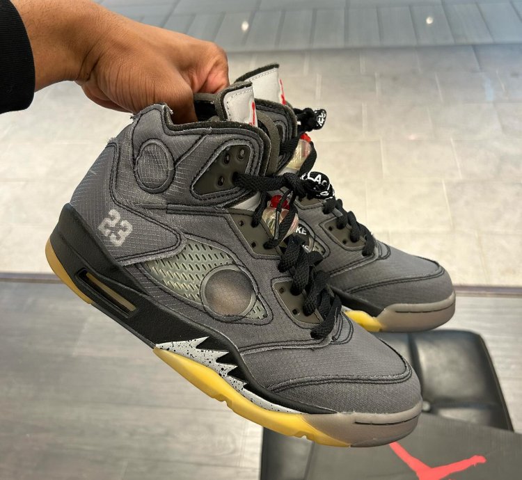 Air Jordan 5 Retro Off-white Muslin