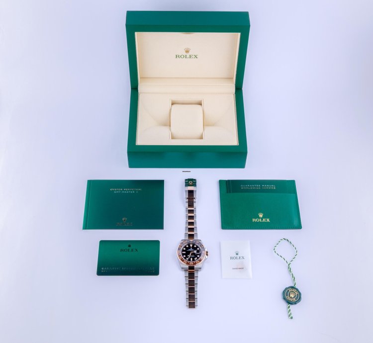 Rolex Gmt-master Ii Rootbeer 126711chnr 2025 full Set