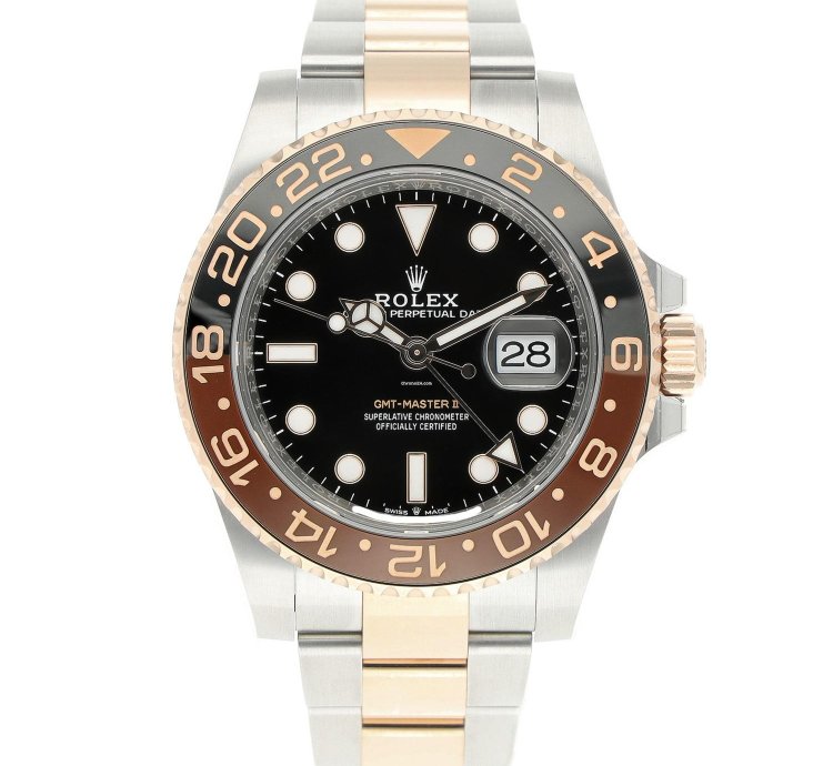 Rolex Gmt-master Ii Rootbeer 126711chnr Full Set Lc100 Unworn