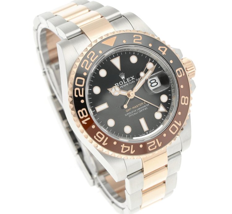 Rolex Gmt-master Ii Rootbeer 126711chnr Full Set Lc100 Unworn
