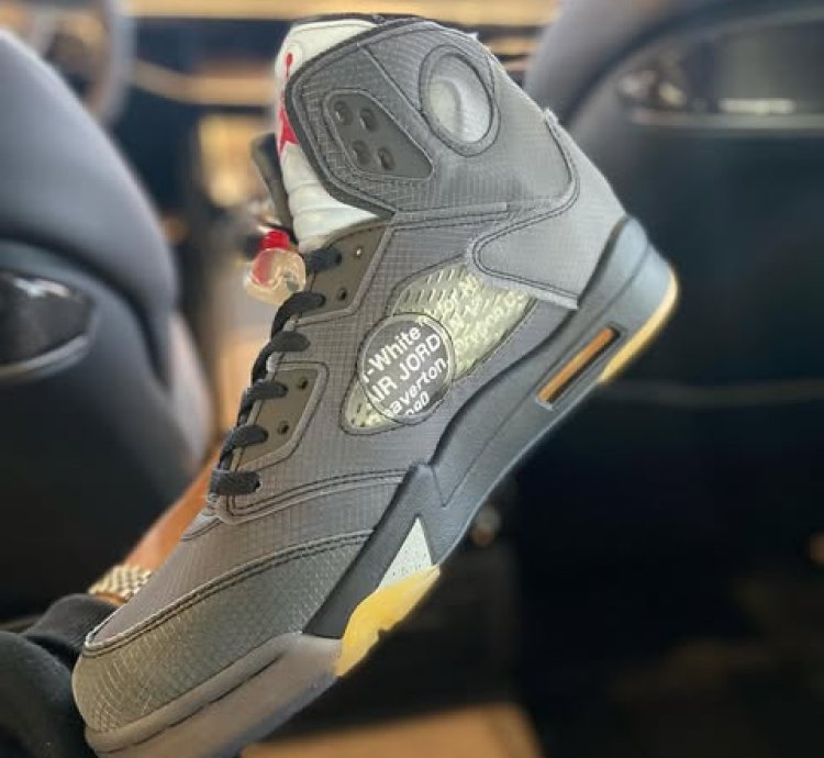 Air Jordan 5 Retro Off-white Muslin