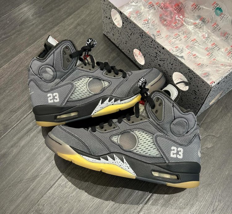 Air Jordan 5 Retro Off-white Muslin