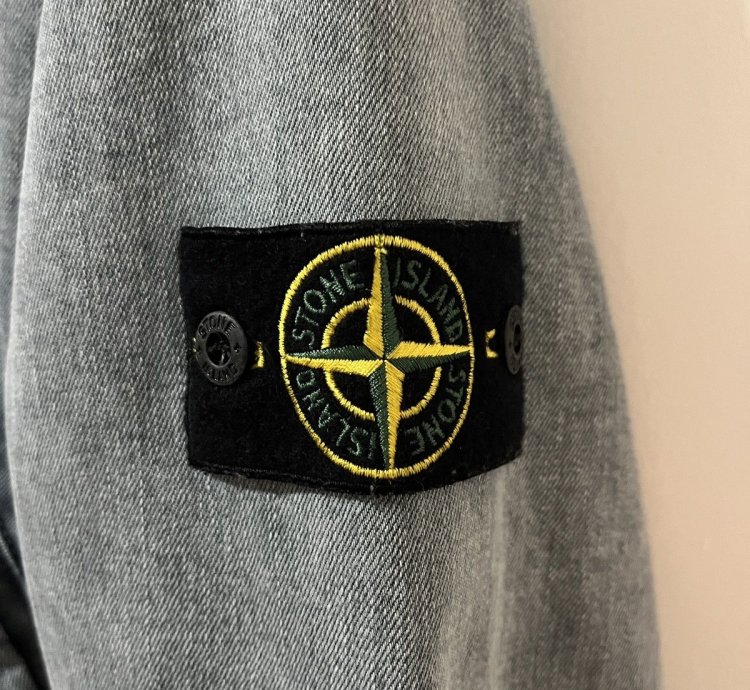 Stone Island Washed Denim Parka