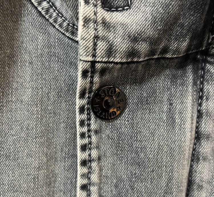 Stone Island Washed Denim Parka