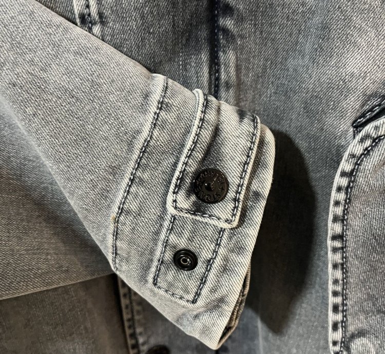 Stone Island Washed Denim Parka