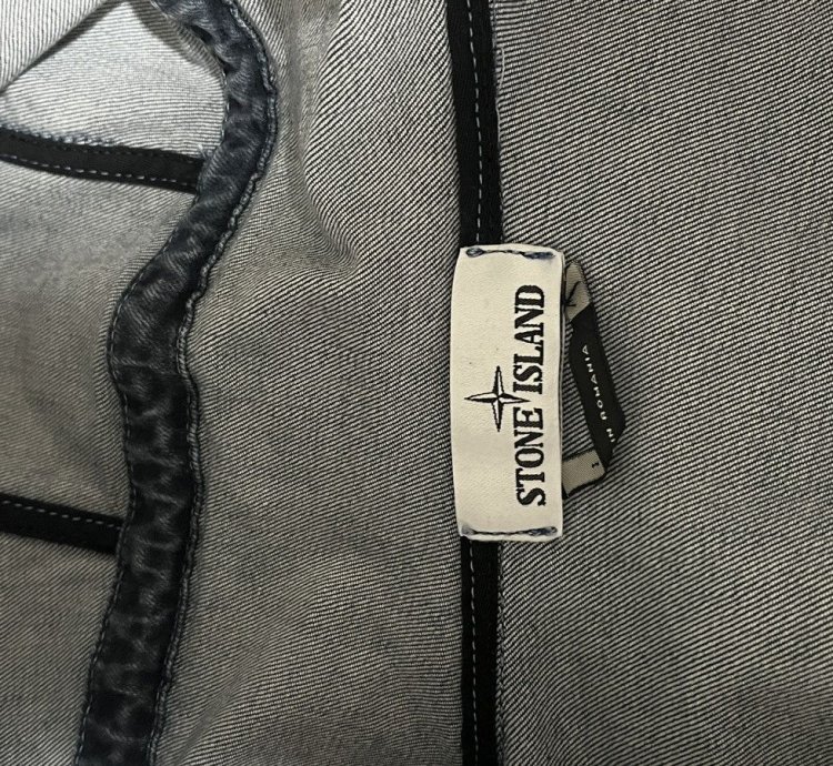 Stone Island Washed Denim Parka