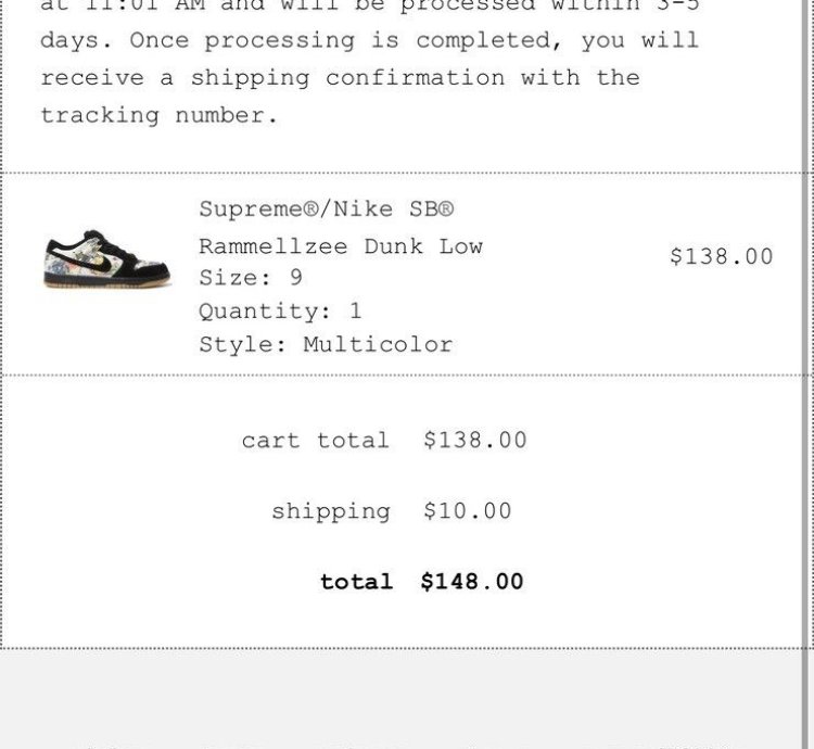 Rammellzee Dunk Sb