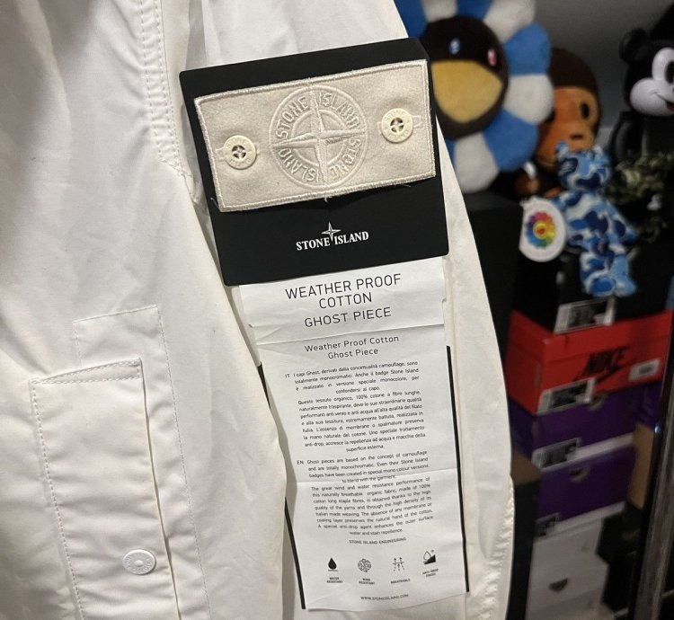 Stone Island Weather Proof Ghost Piece 42910 Size Medium