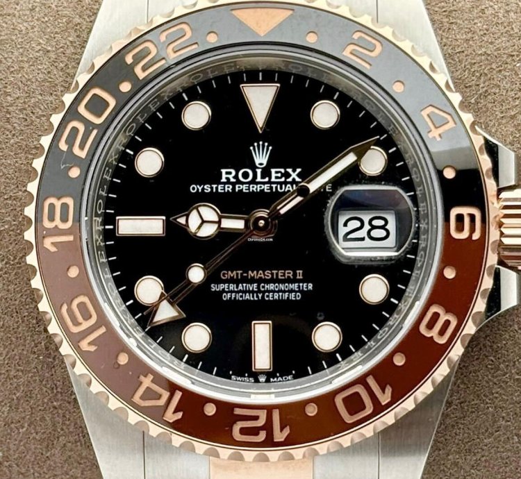 Rolex Gmt-master Ii Rootbeer Two Tone Everose Oyster