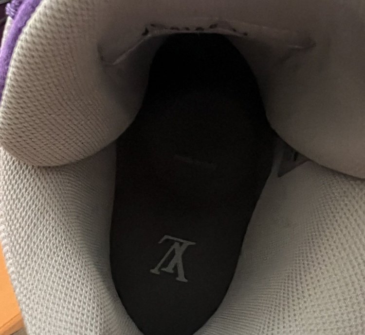 Rare Purple High Top Suede Trainer