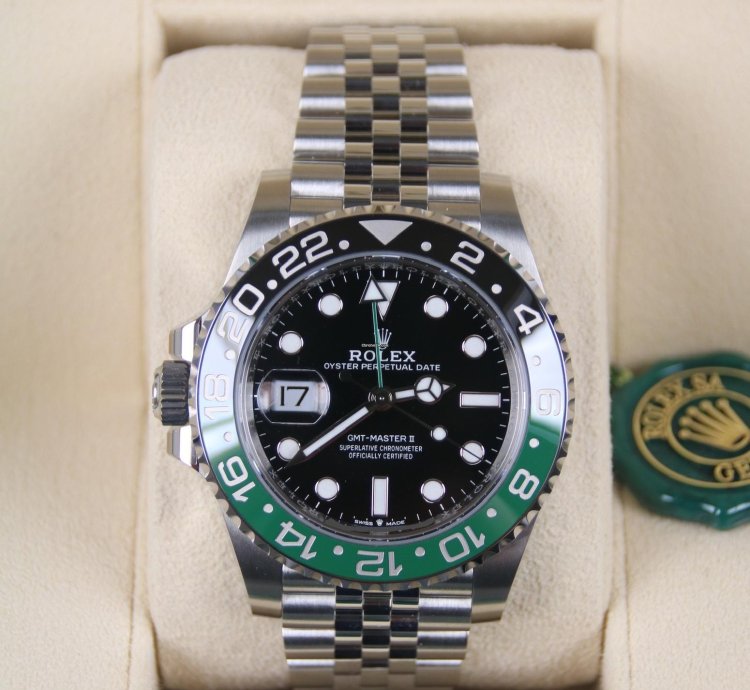 Rolex Gmt-master Ii Sprite 126720vtnr New 10 2024 Full Set
