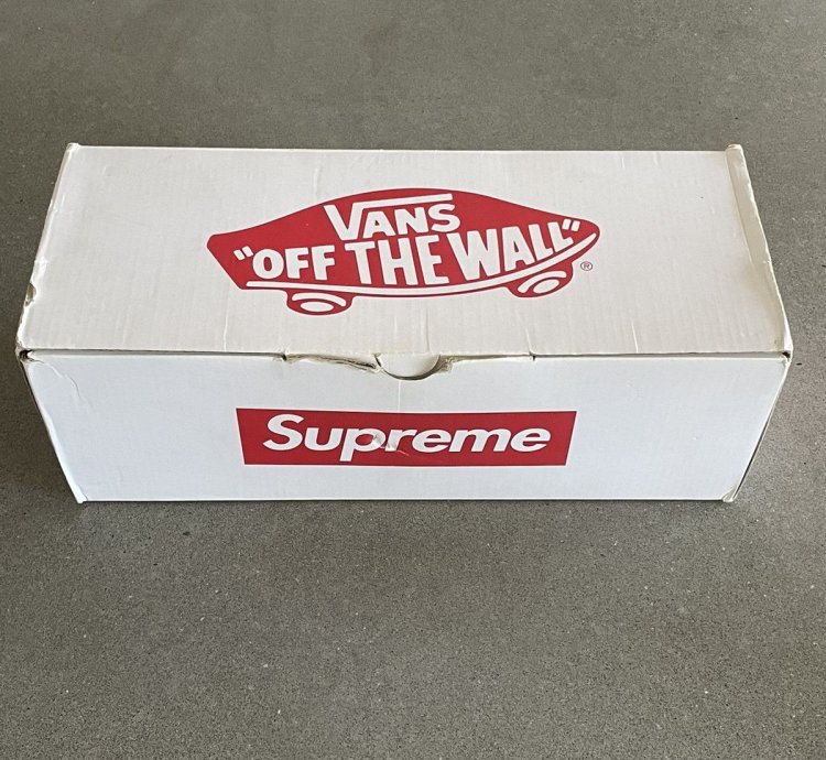 Rare Supreme Cdg Vans Harold Hunter Era Pinstripe Red
