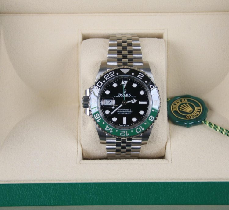 Rolex Gmt-master Ii Sprite 126720vtnr New 10 2024 Full Set