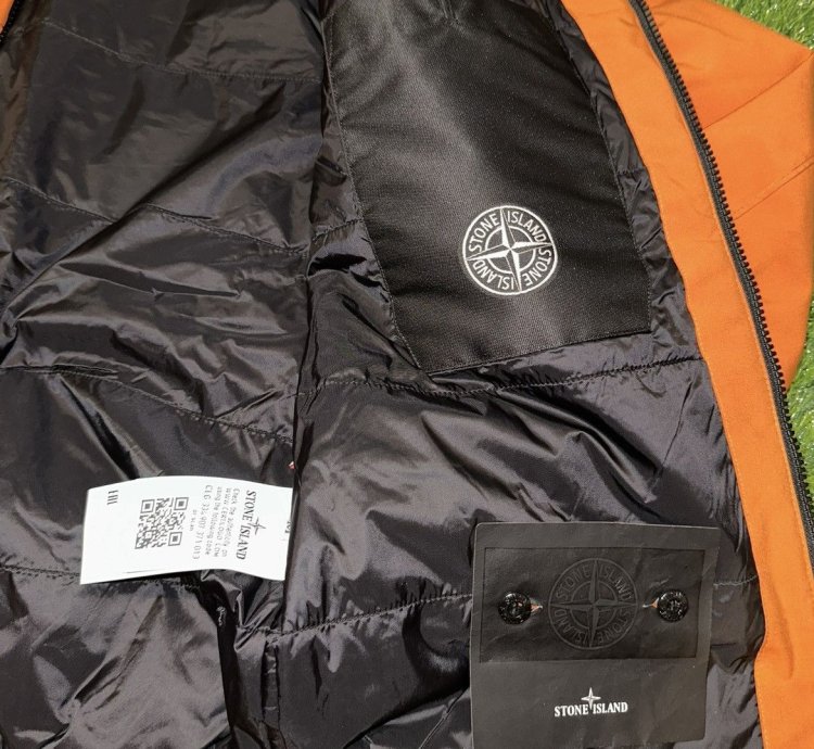 Stone Island Zip Up Patch Jacket Size Medium