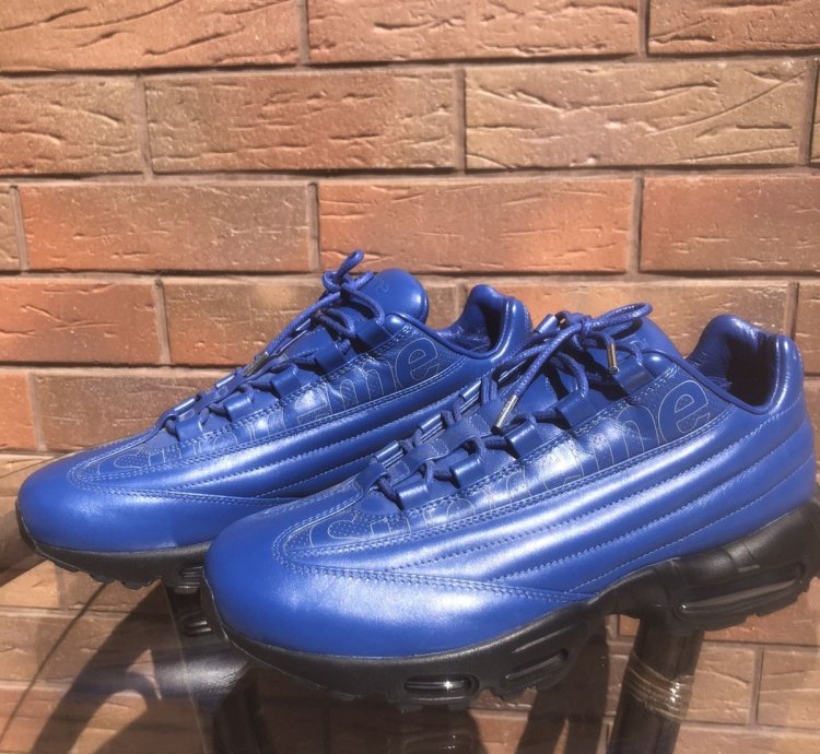 Rare Supreme Swarovski Air Max 95 Lux Hyper Cobalt 2019