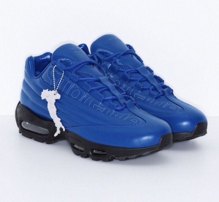 Rare Supreme Swarovski Air Max 95 Lux Hyper Cobalt 2019