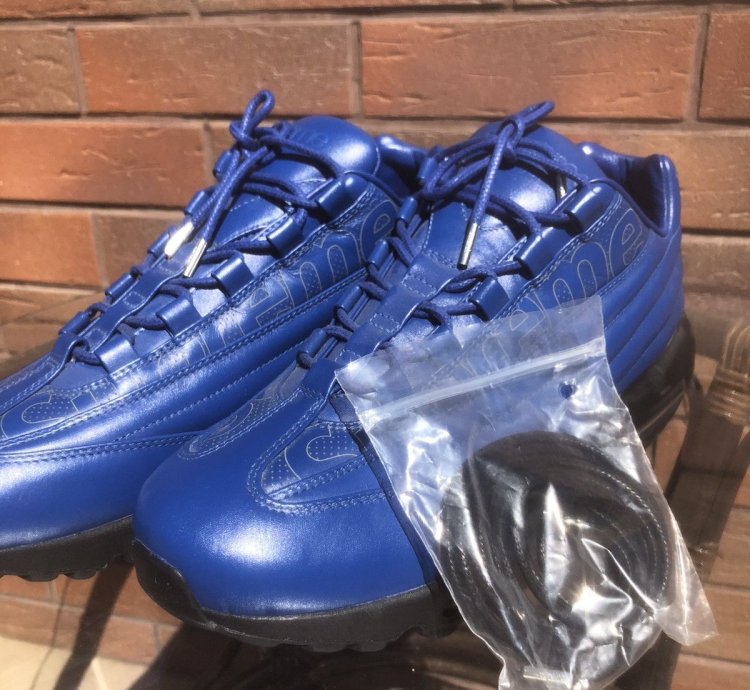 Rare Supreme Swarovski Air Max 95 Lux Hyper Cobalt 2019