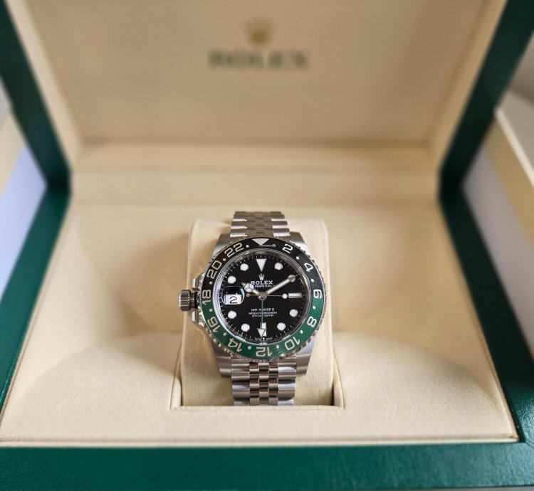 Rolex Gmt-master Ii Sprite Jubliee Bnib Full Set