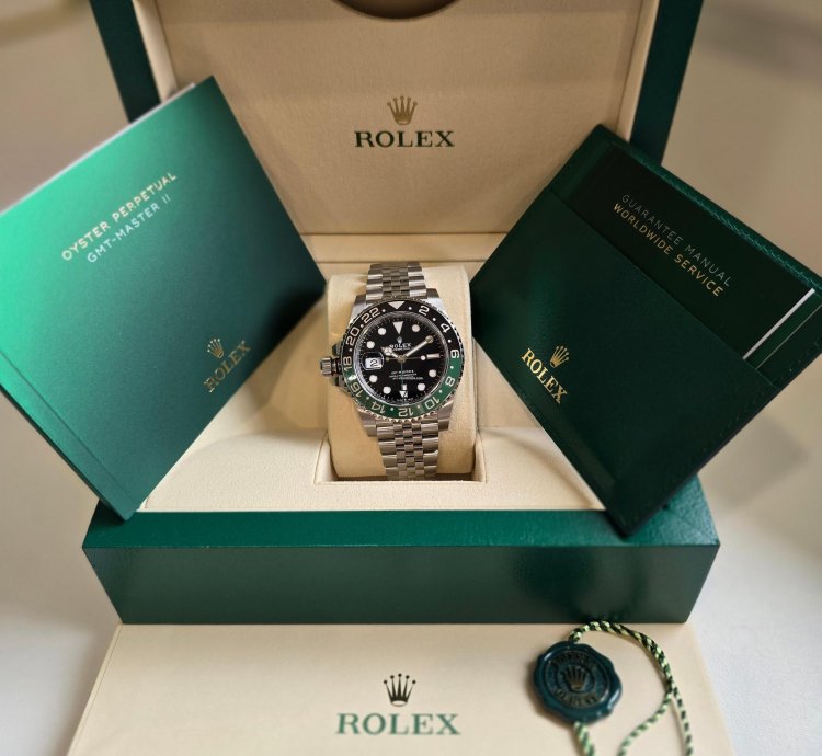 Rolex Gmt-master Ii Sprite Jubliee Bnib Full Set