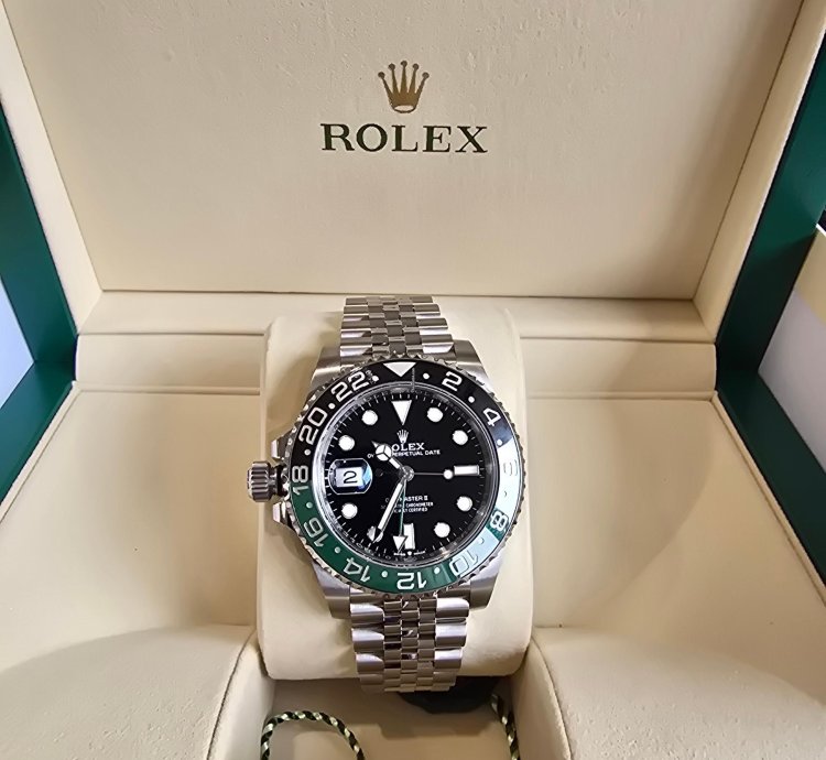 Rolex Gmt-master Ii Sprite Jubliee Bnib Full Set