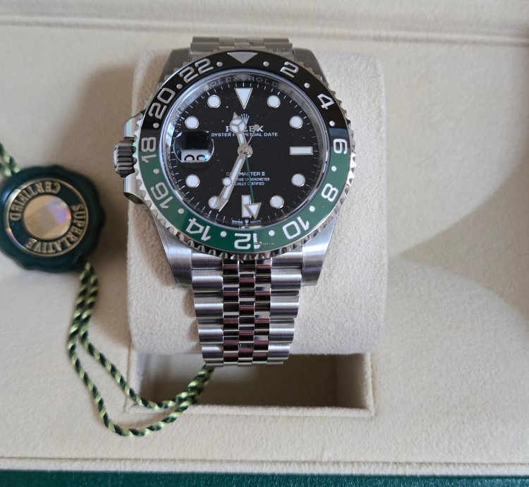 Rolex Gmt-master Ii Sprite New 02 2025 Unworn Full Set