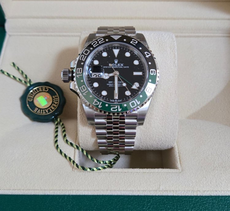 Rolex Gmt-master Ii Sprite New 02 2025 Unworn Full Set
