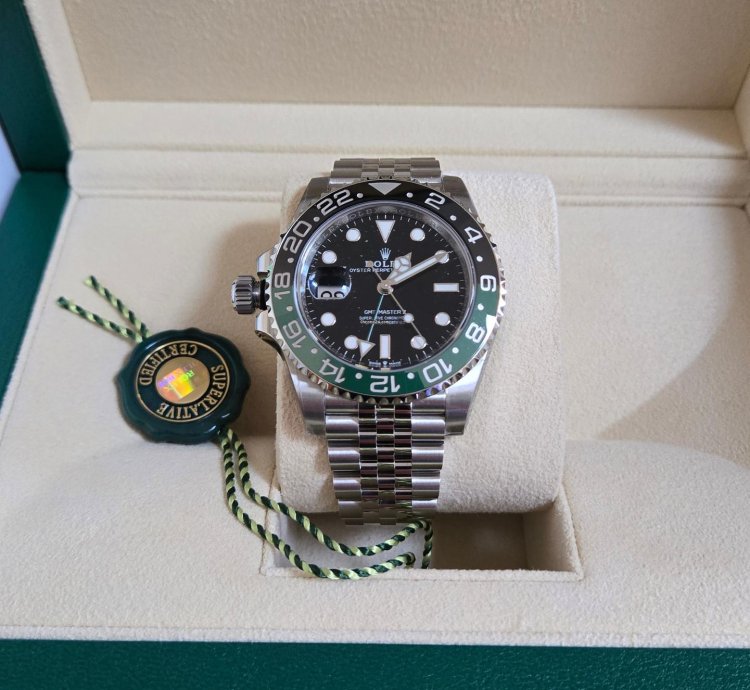 Rolex Gmt-master Ii Sprite New 02 2025 Unworn Full Set
