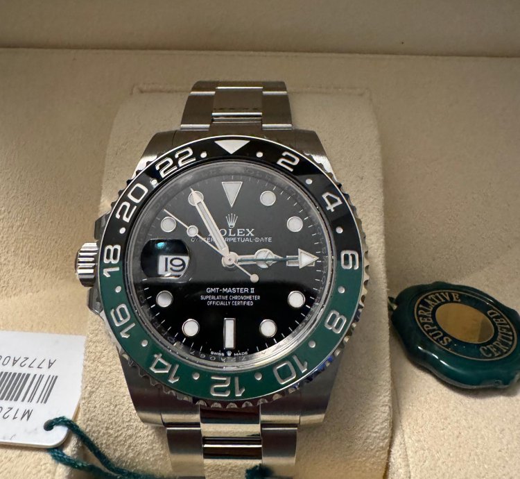 Rolex Gmt-master Ii Sprite Sprite Nos Con Pellicole