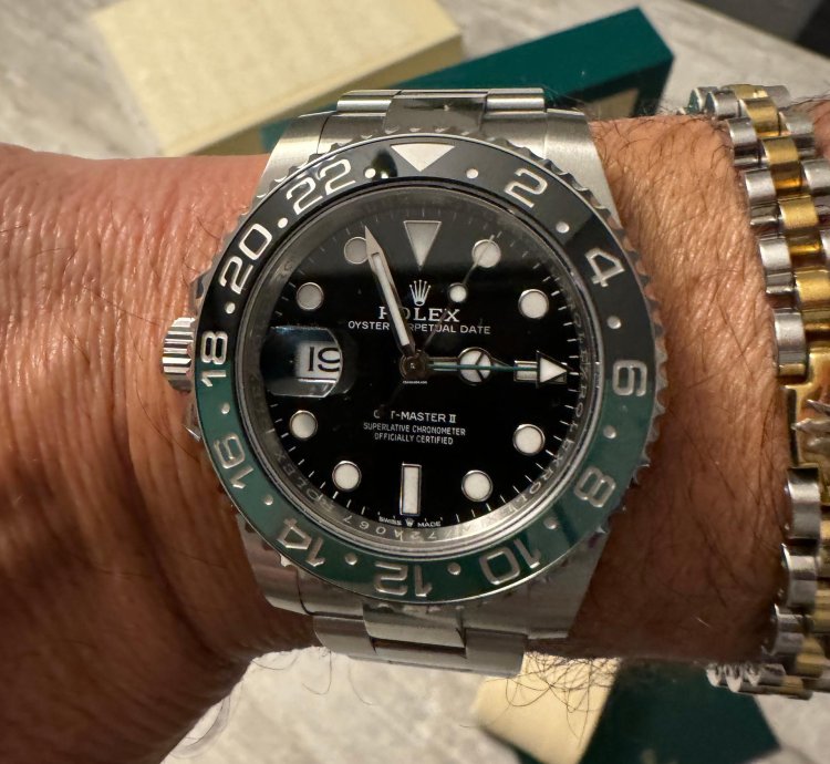 Rolex Gmt-master Ii Sprite Sprite Nos Con Pellicole