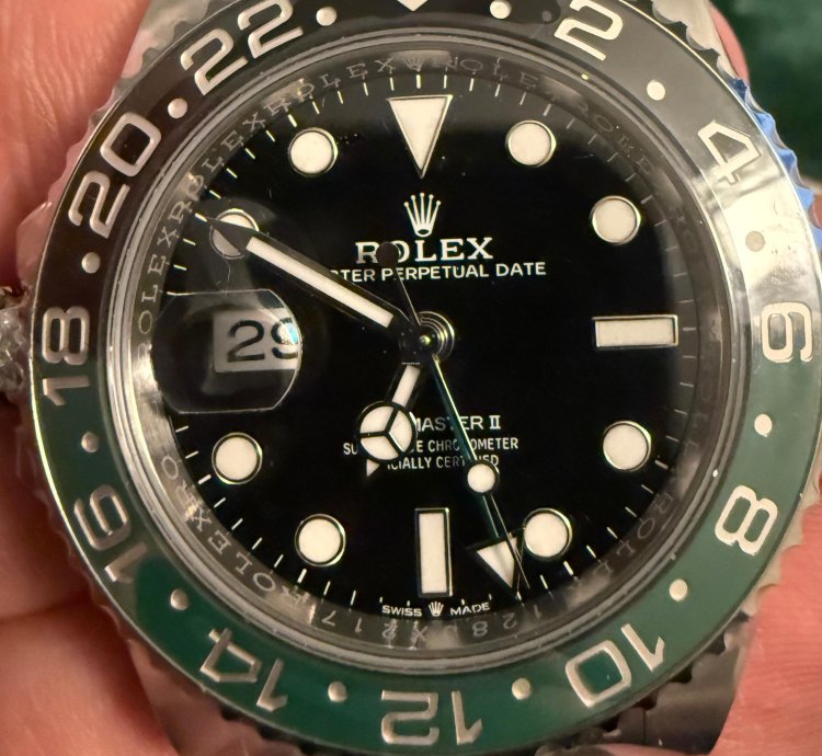 Rolex Gmt-master Ii Sprite Sprite Nos Con Pellicole