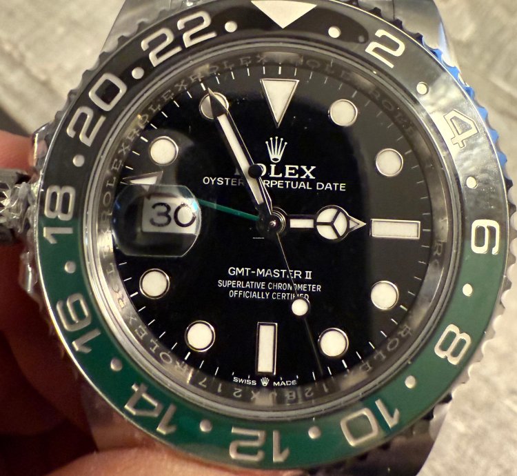Rolex Gmt-master Ii Sprite Sprite Nos Con Pellicole