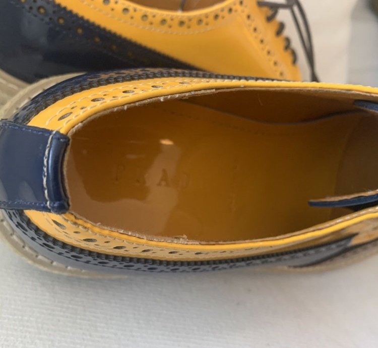 Runway Wingtip Platform Creeper Brogues Espadrilles