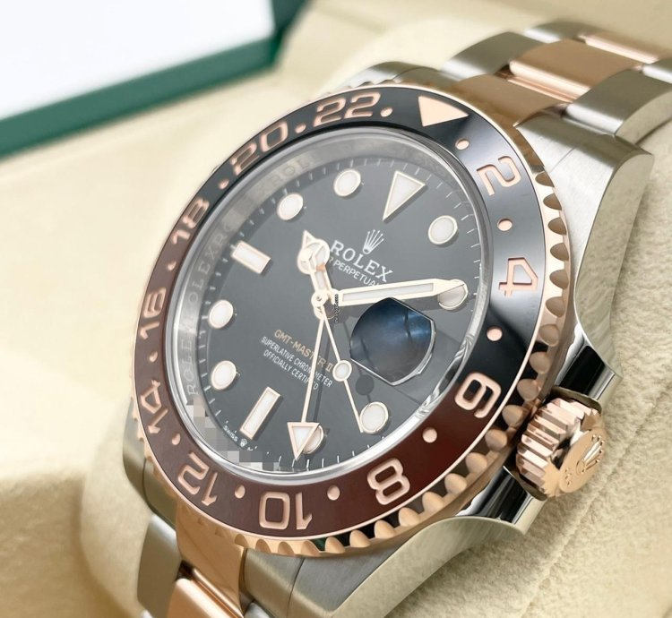 Rolex Gmt-master Ii Stainless Steal Everrose Gold 2025 01