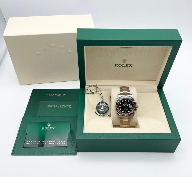 Rolex Gmt-master Ii Stainless Steal Everrose Gold 2025 01