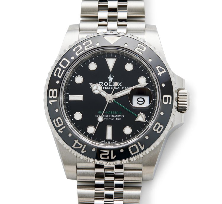 Rolex Gmt-master Ii Stainless Steel 126710grnr - Ats-w007986