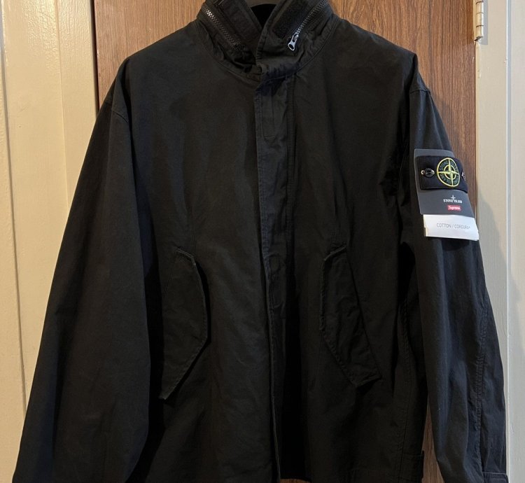 Supreme Stone Island Cotton Cordura Shell Jacket
